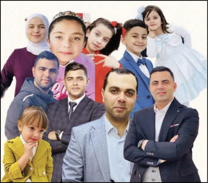 شهادت خانواده در راه فلسطین
