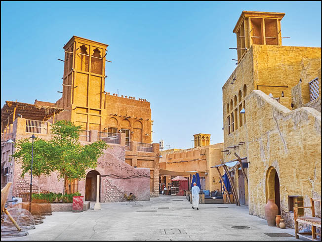 محله بستکی‌ها در دوبی