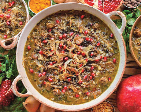 آش انار یزدی