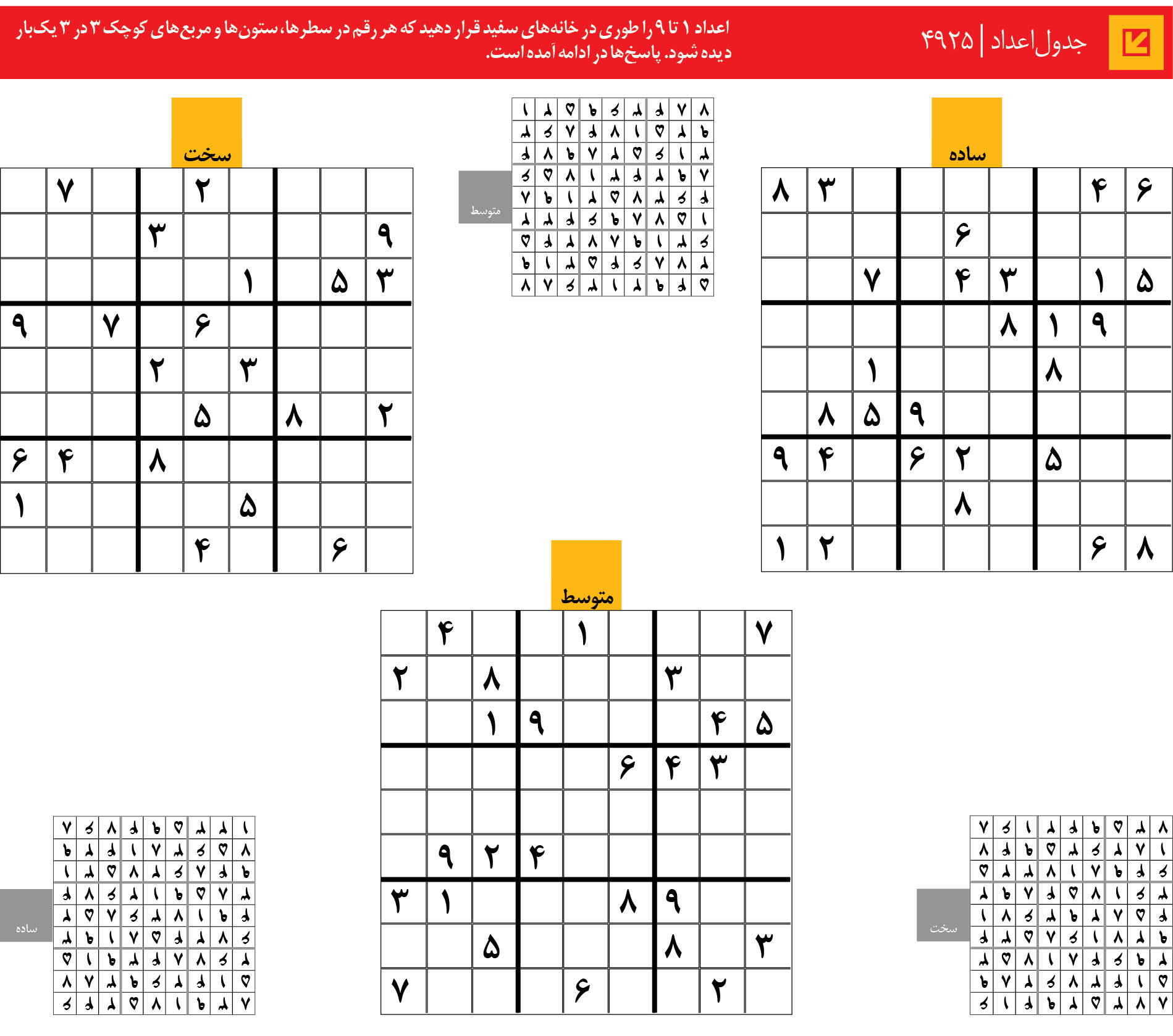 جدول‌اعداد | 4925