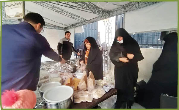 پرچمی که برای مقاومت به میدان آمده