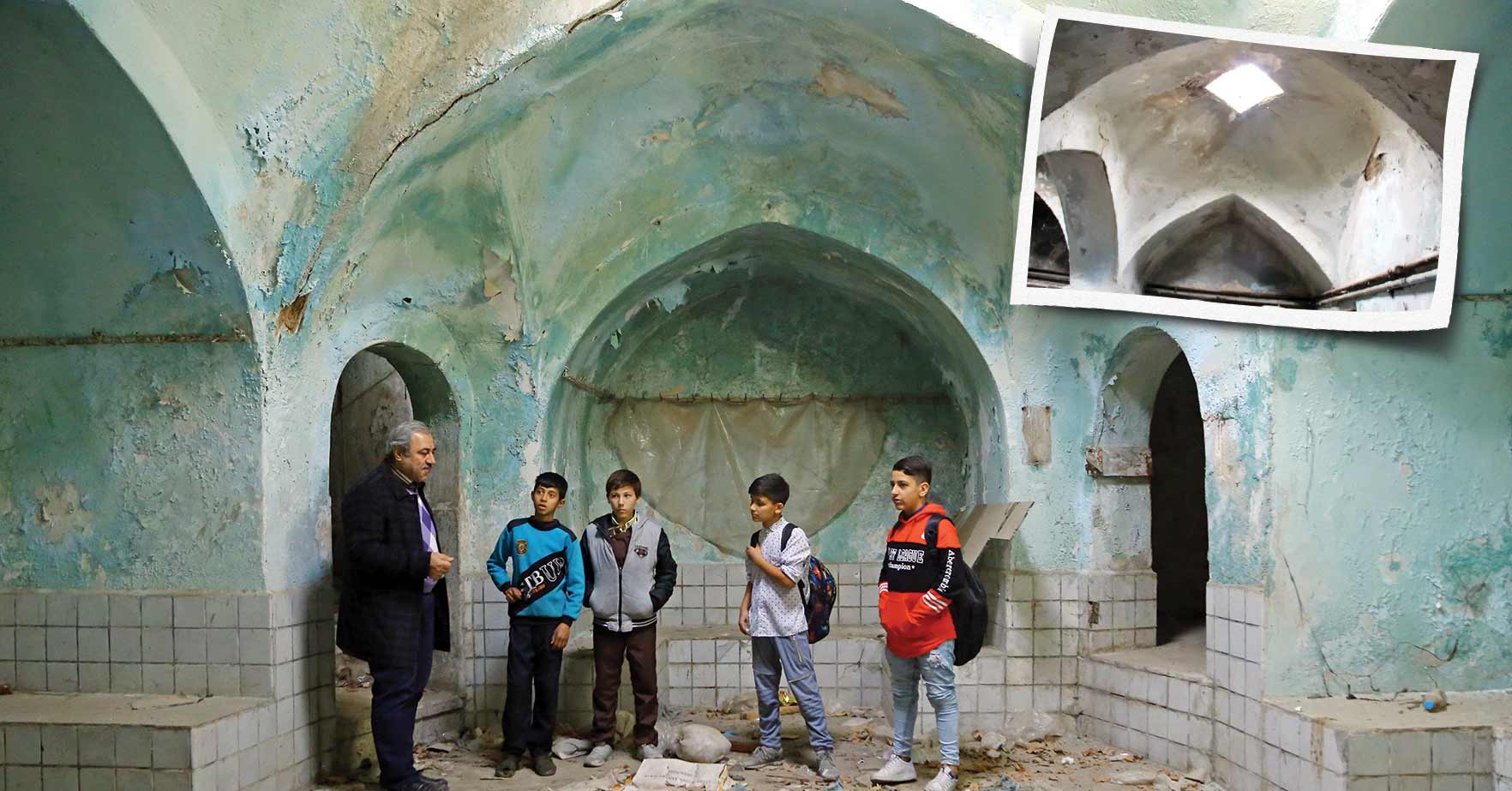 ماجرای حمام تاریخی و مشت‌ومال مش‌لطف‌الله!