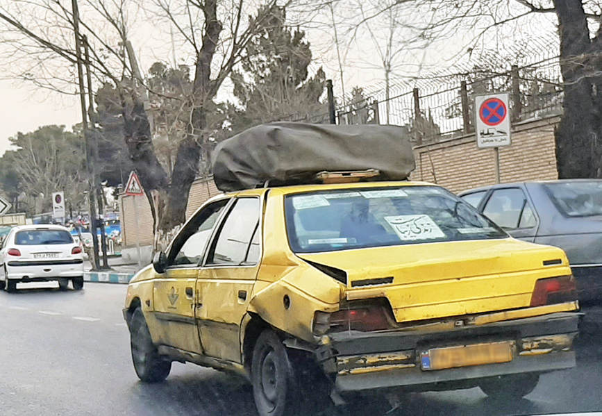 راننده‌تاکسی زیبا