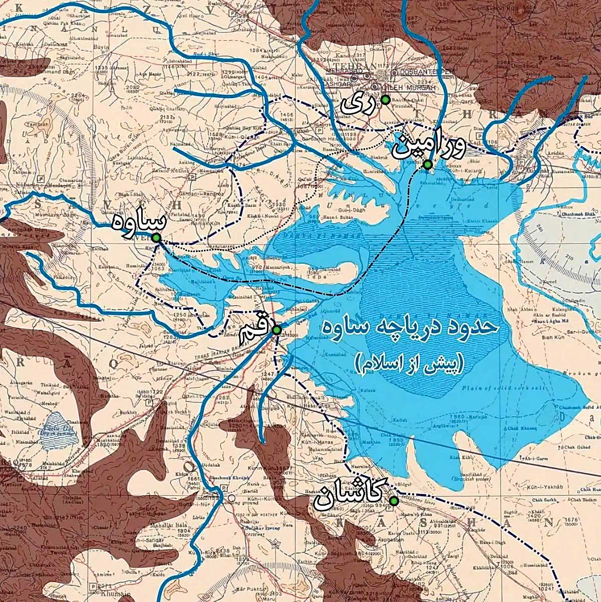وقتی کاشان ساحلی بود