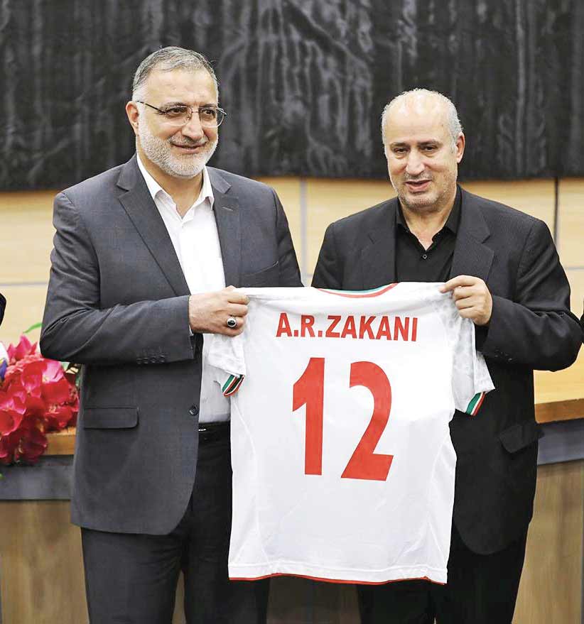 تمجید شهردار تهران‌ از ملی‌پوشان جوان فوتبال