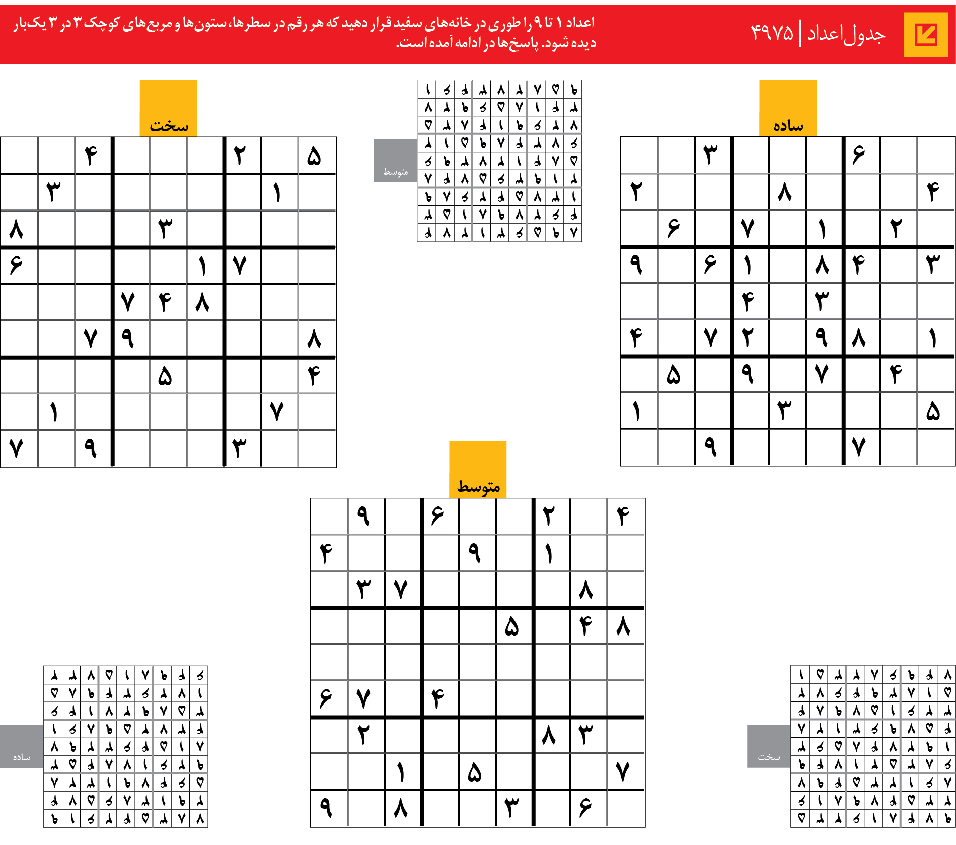 جدول‌اعداد | 4975