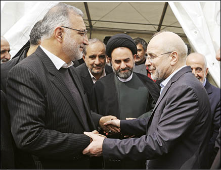 تقدیر رئیس مجلس از شهرداری تهران