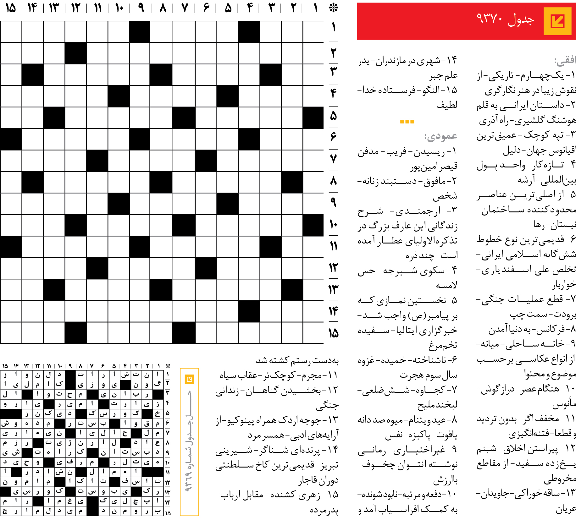 جد‌‌ول 9370