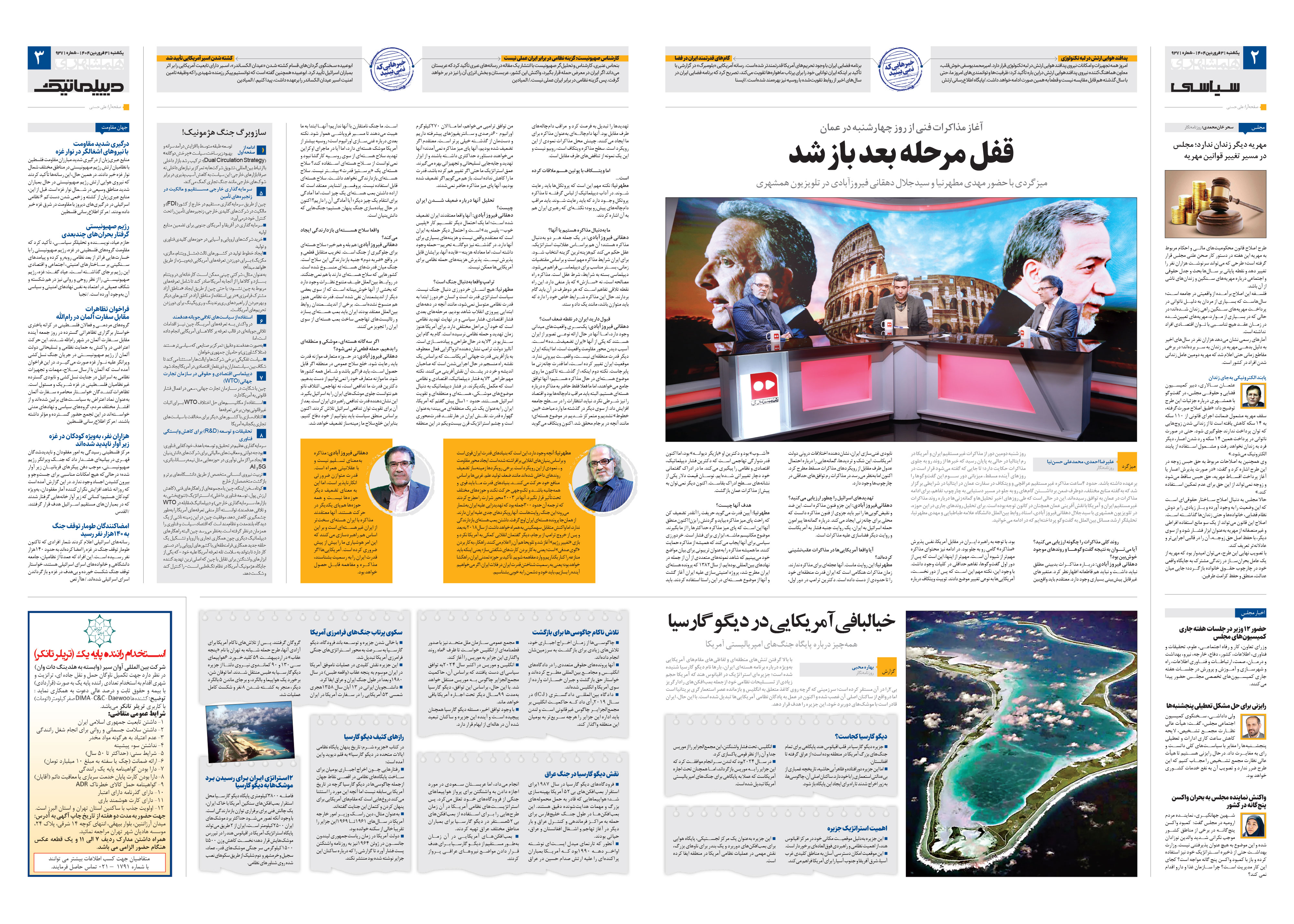 سیاسی- دیپلماتیک