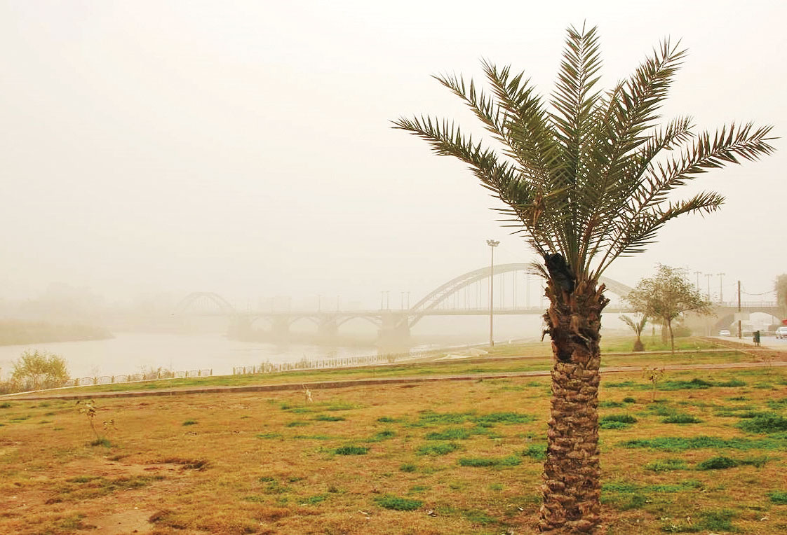 افزایش گرد و خاک در جنوب غرب