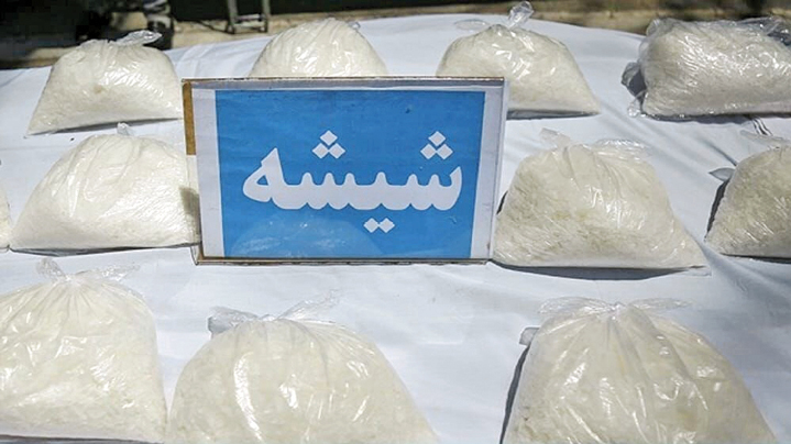 کشف ۷۲۰ کیلو شیشه در تخم‌شربتی