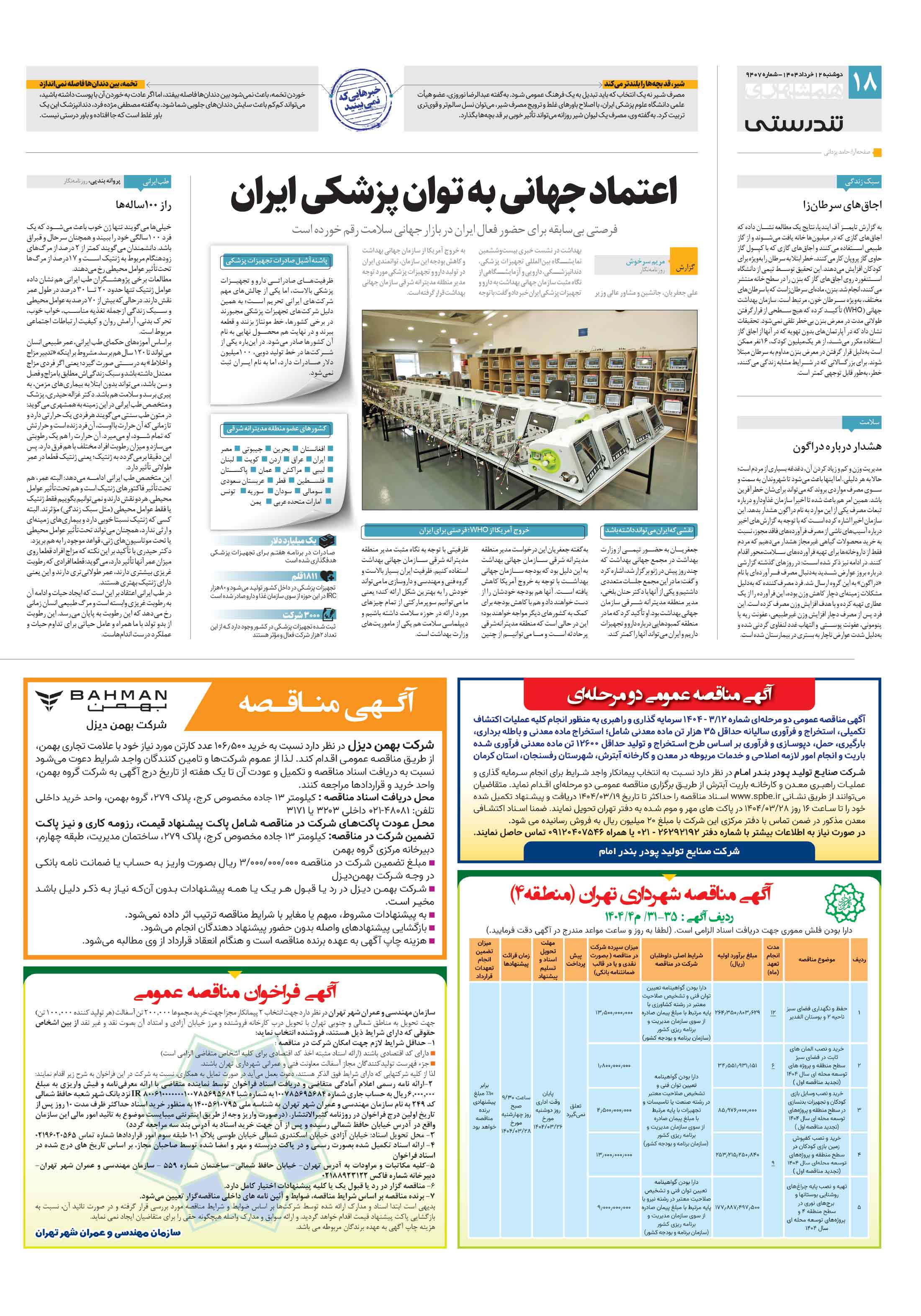 تندرستی