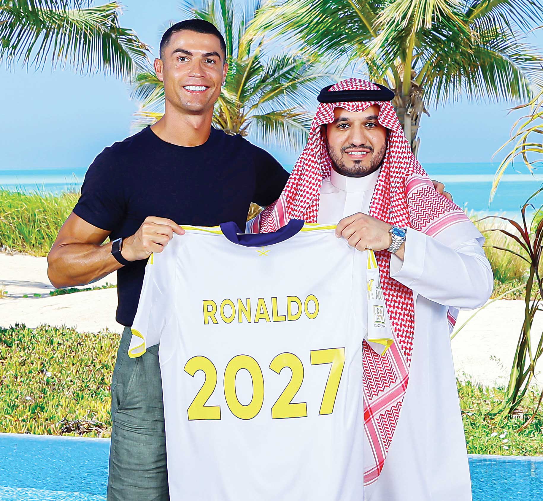 سند عربستان به نام رونالدو