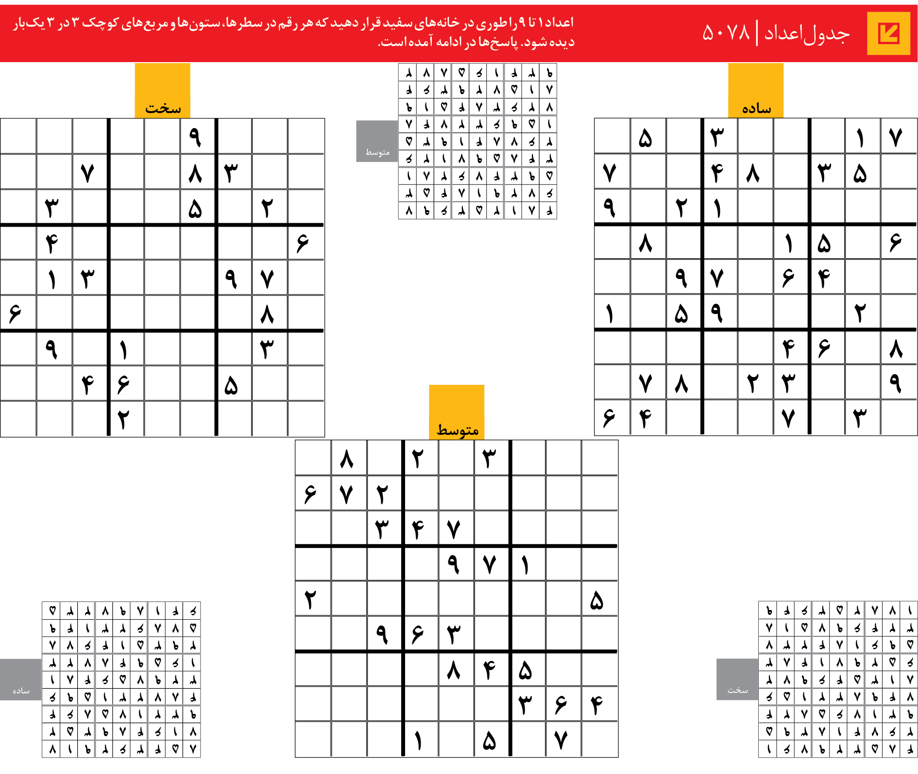 جدول‌اعداد | 5078