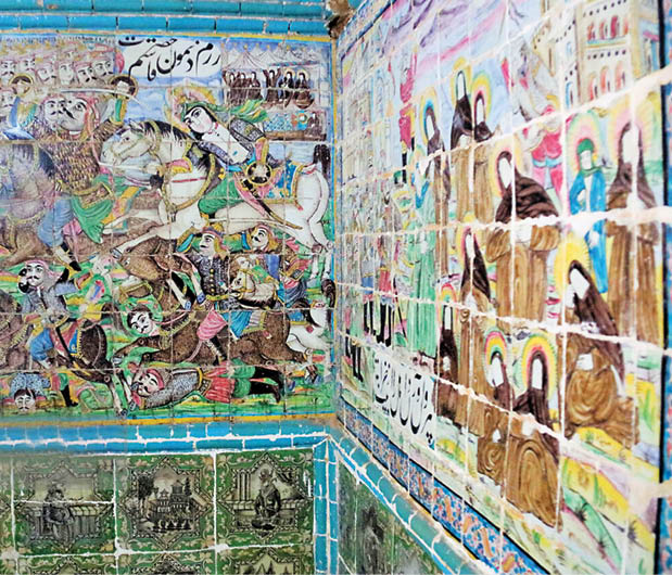 تجلی هنر ایرانی در تکیه «معاون‌الملک»