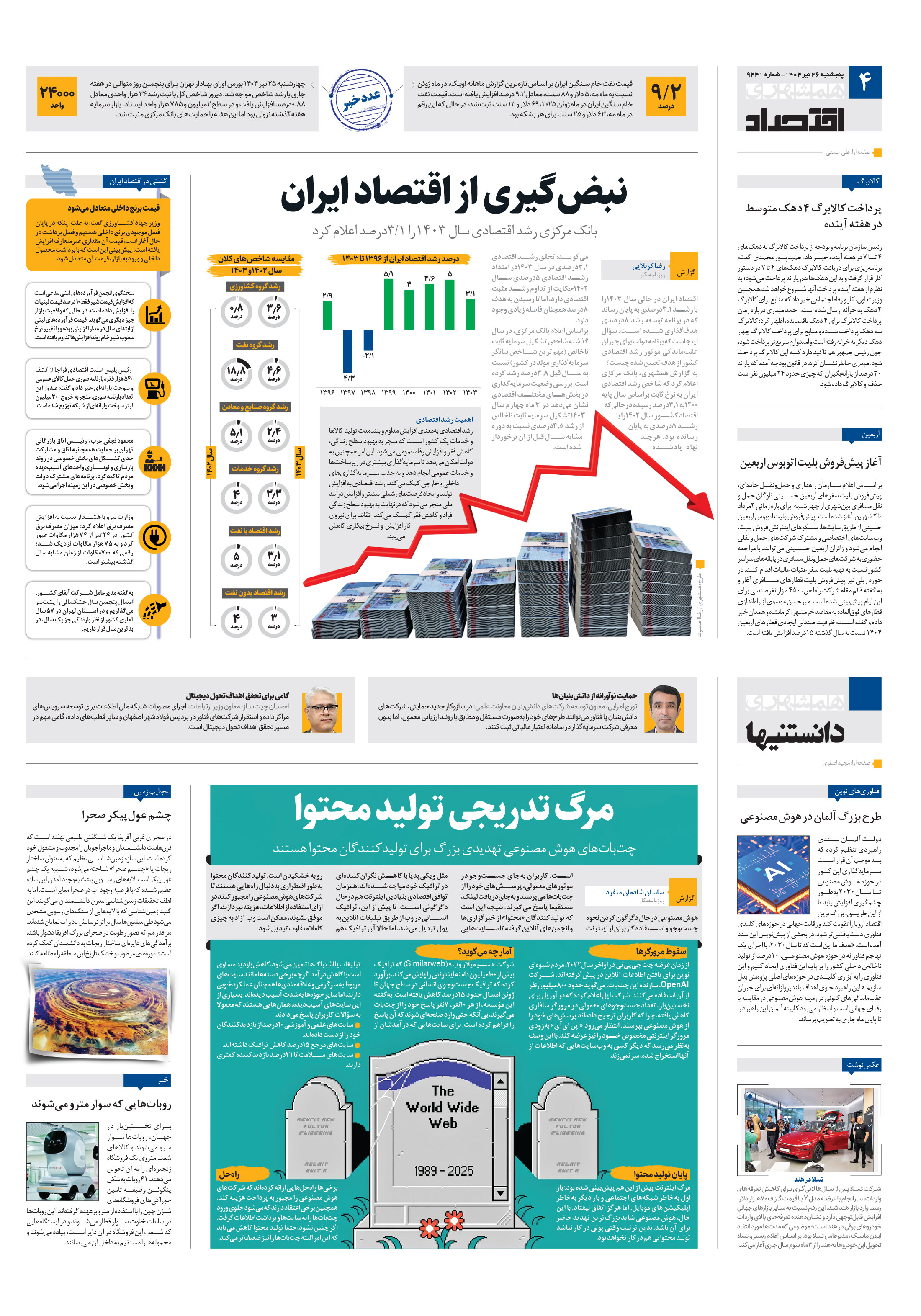 دانستنی ها