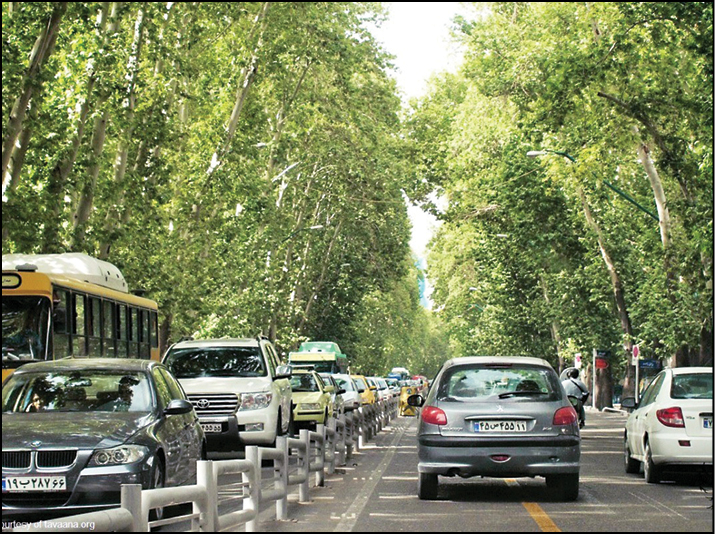 ولیعصر تهران ۹ جولای بوئنوس‌آیرس