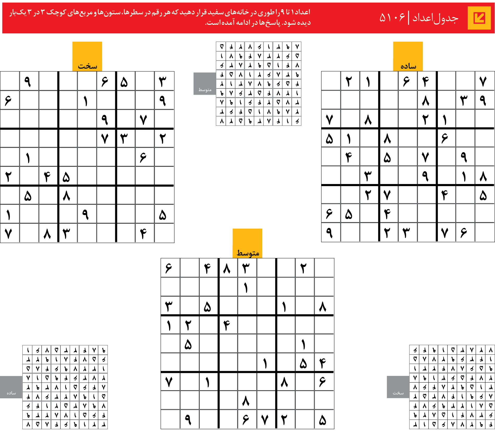 جدول‌اعداد | 5106