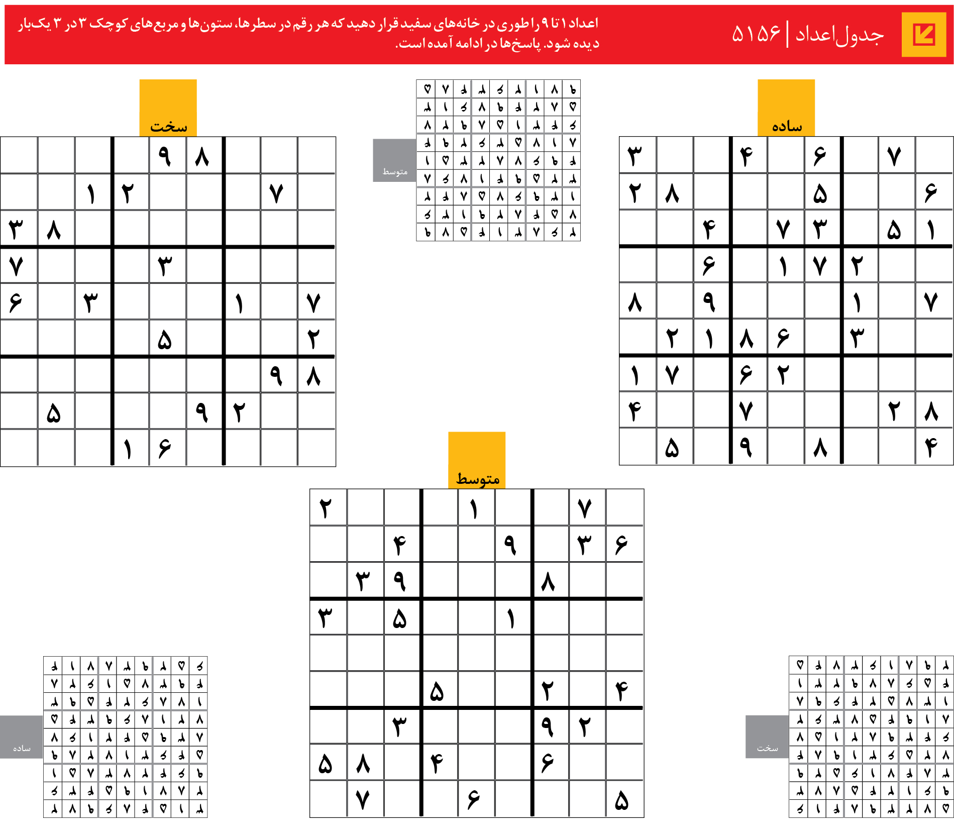 جدول‌اعداد | 5156