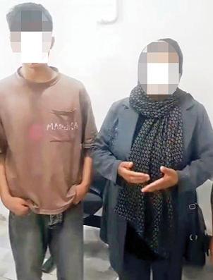 ‌دستگیری زوج گروگان‌‌گیر