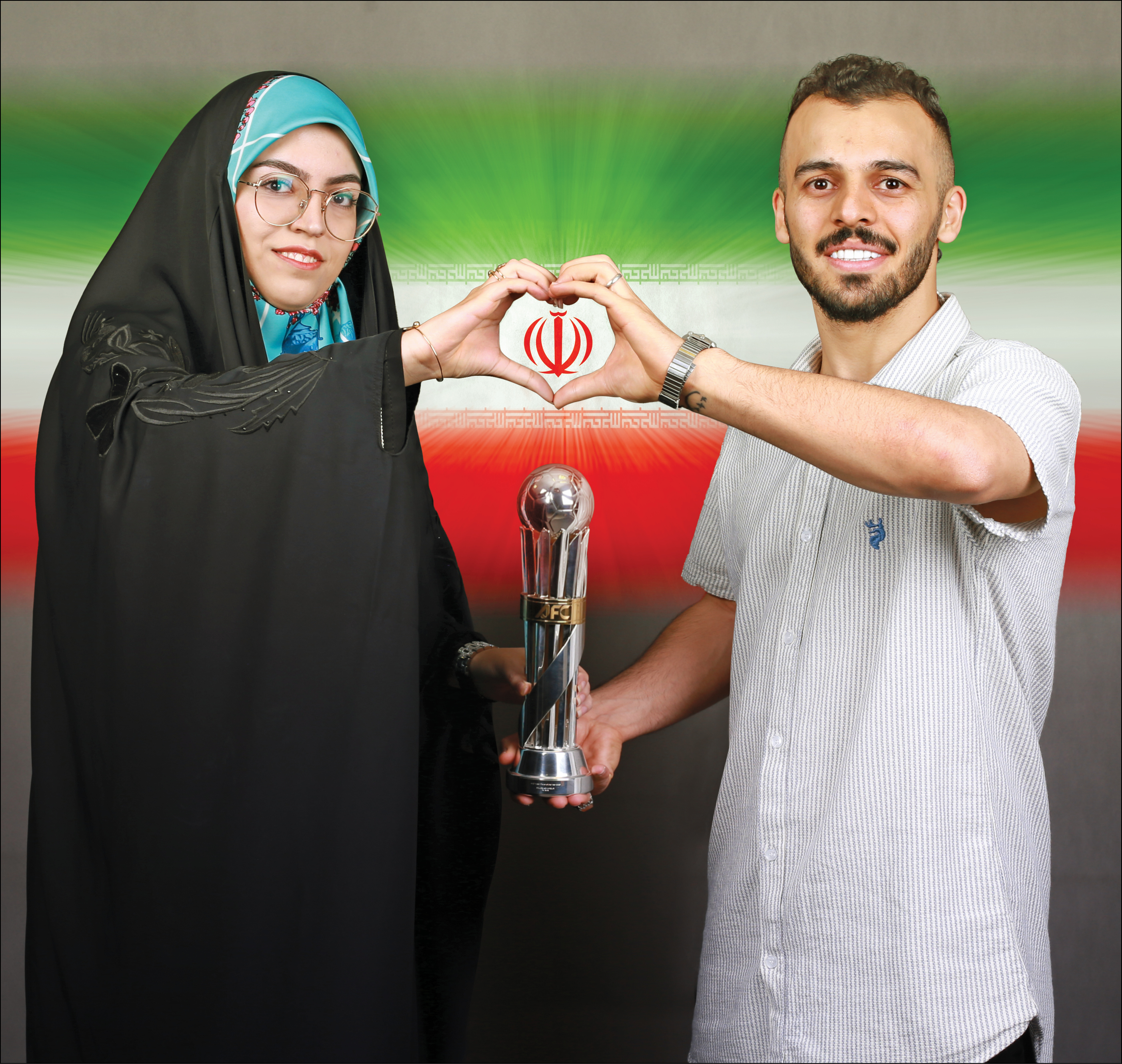 این افتخار دو نفره است