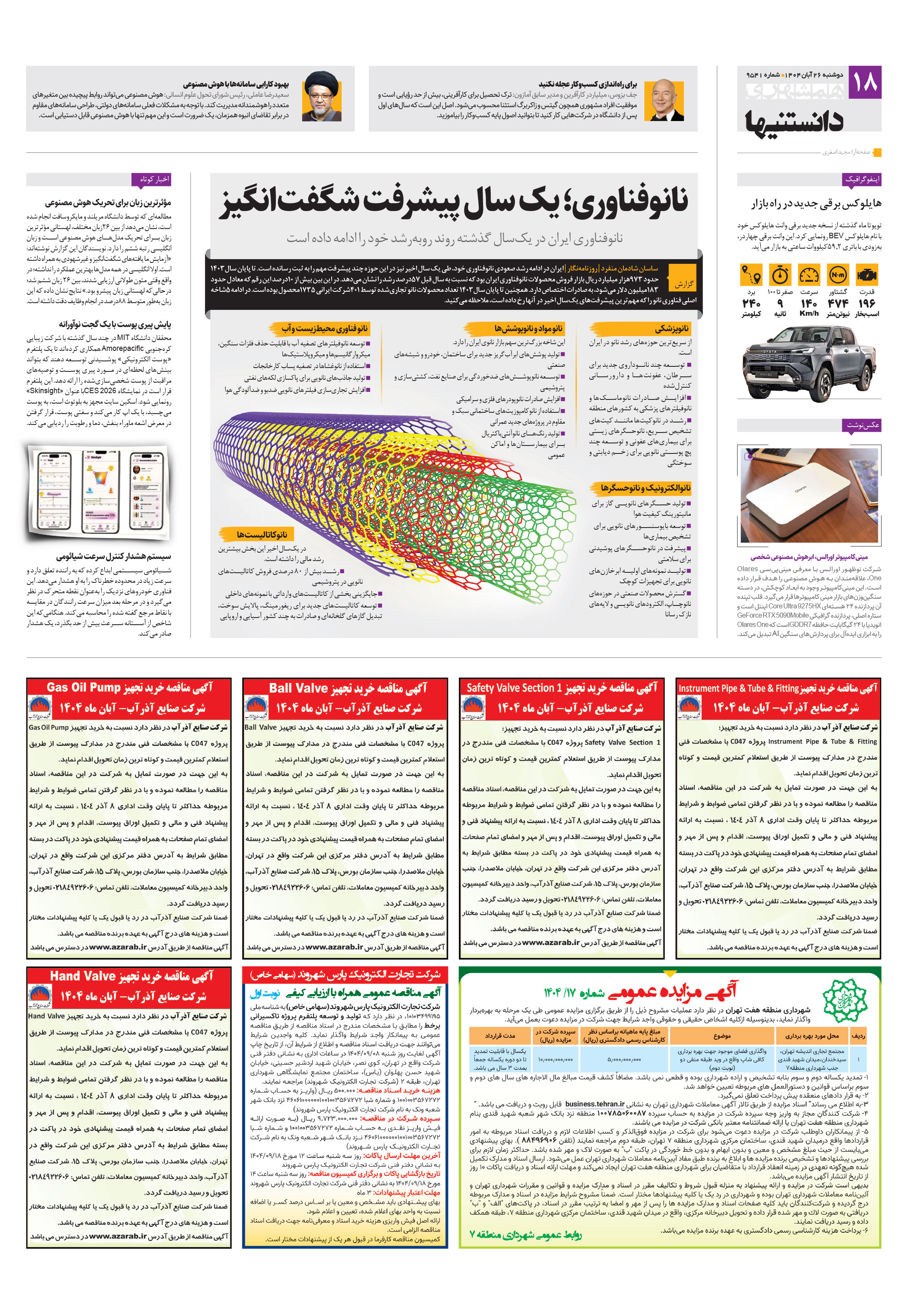 دانستنی ها