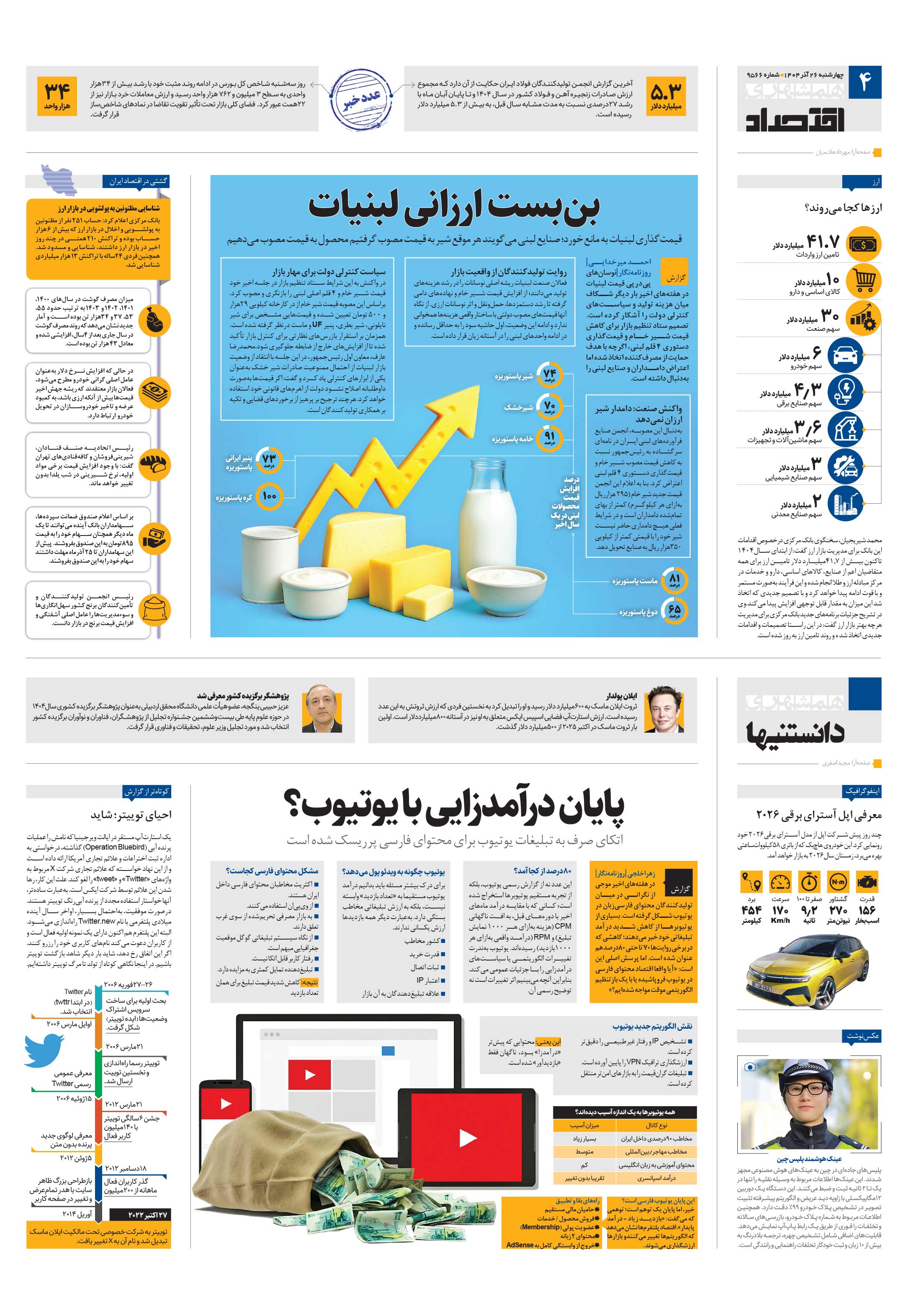 دانستنی ها