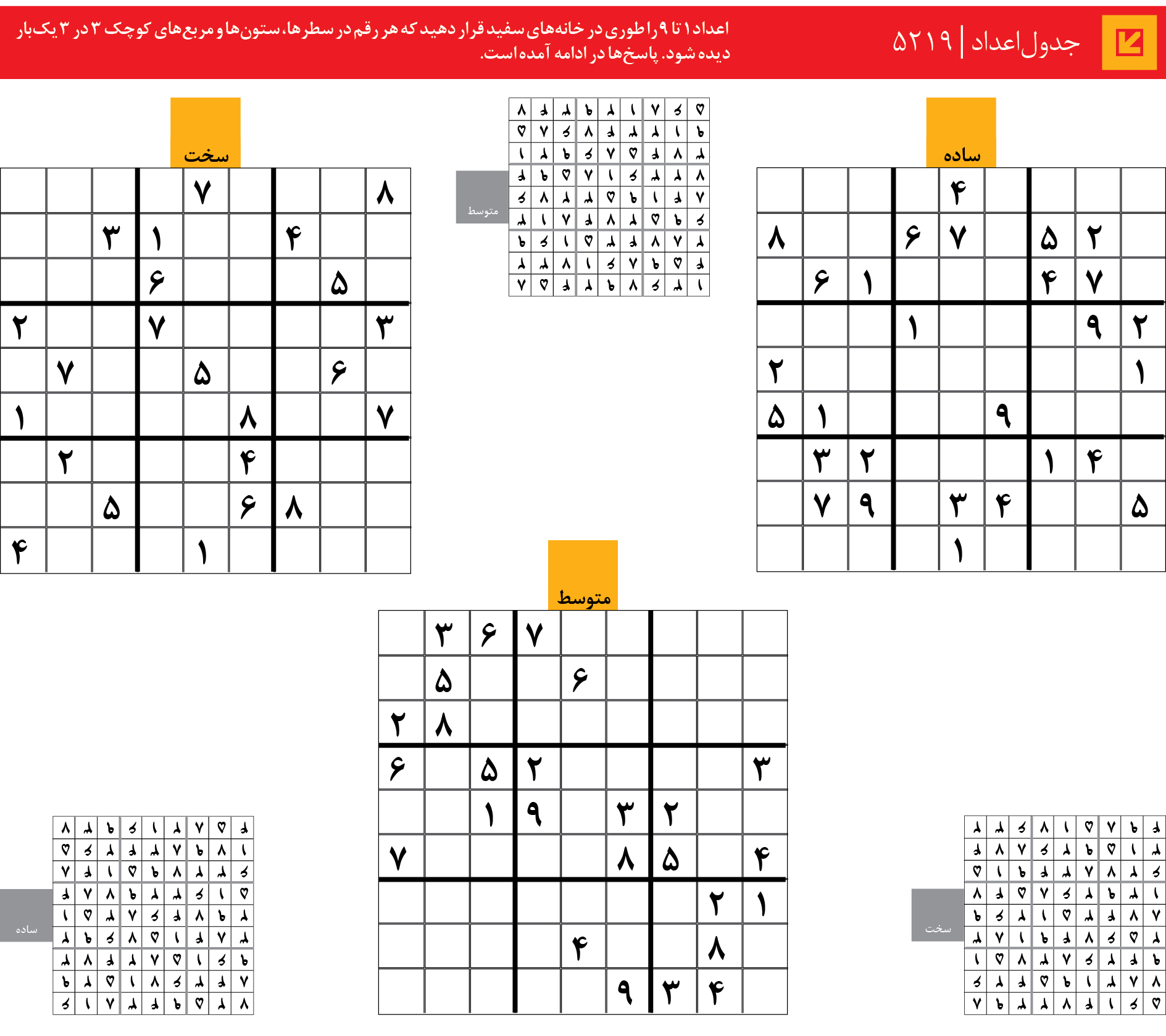 جدول‌اعداد | 5219