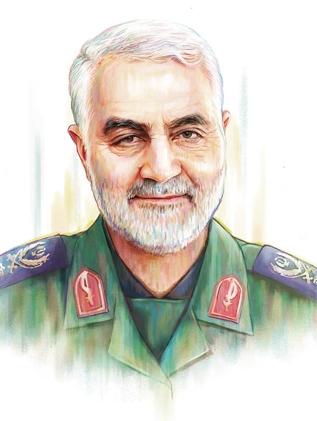 حاج‌قاسم از نگاه هنرمندان