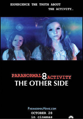 اکران «فعالیت ماوراءالطبیعی۸»