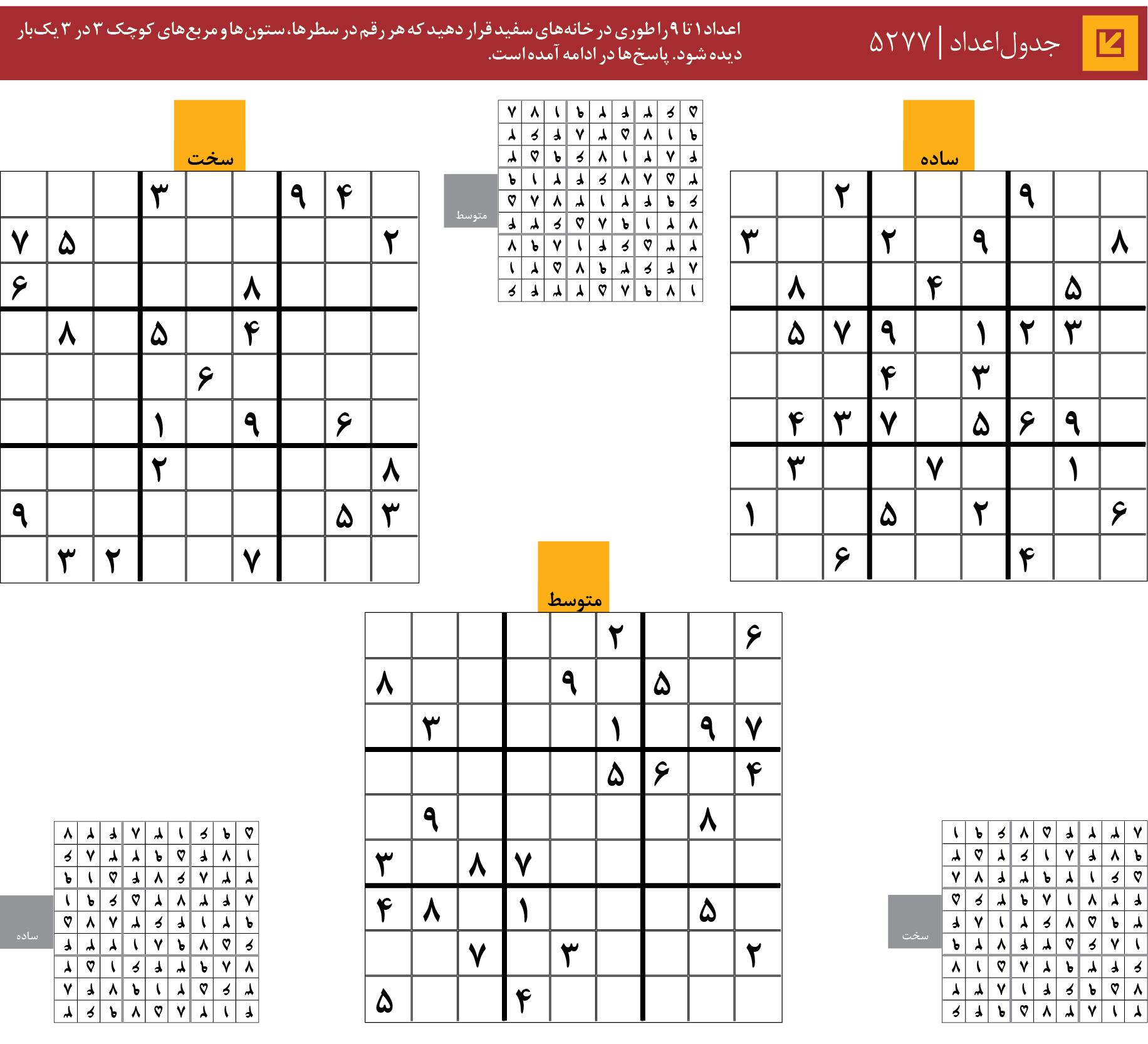 جدول‌اعداد | 5277