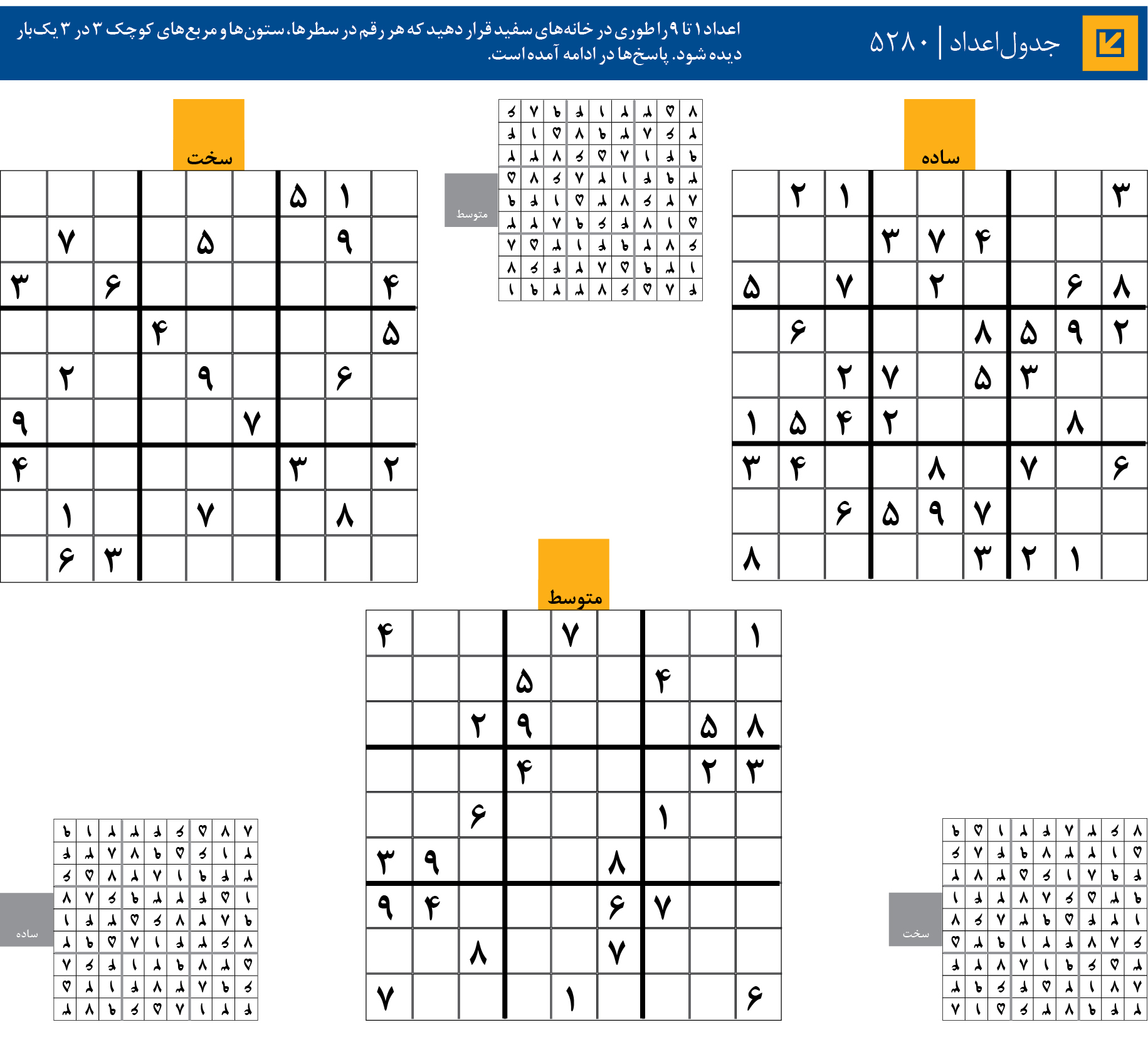 جدول‌اعداد | 5280