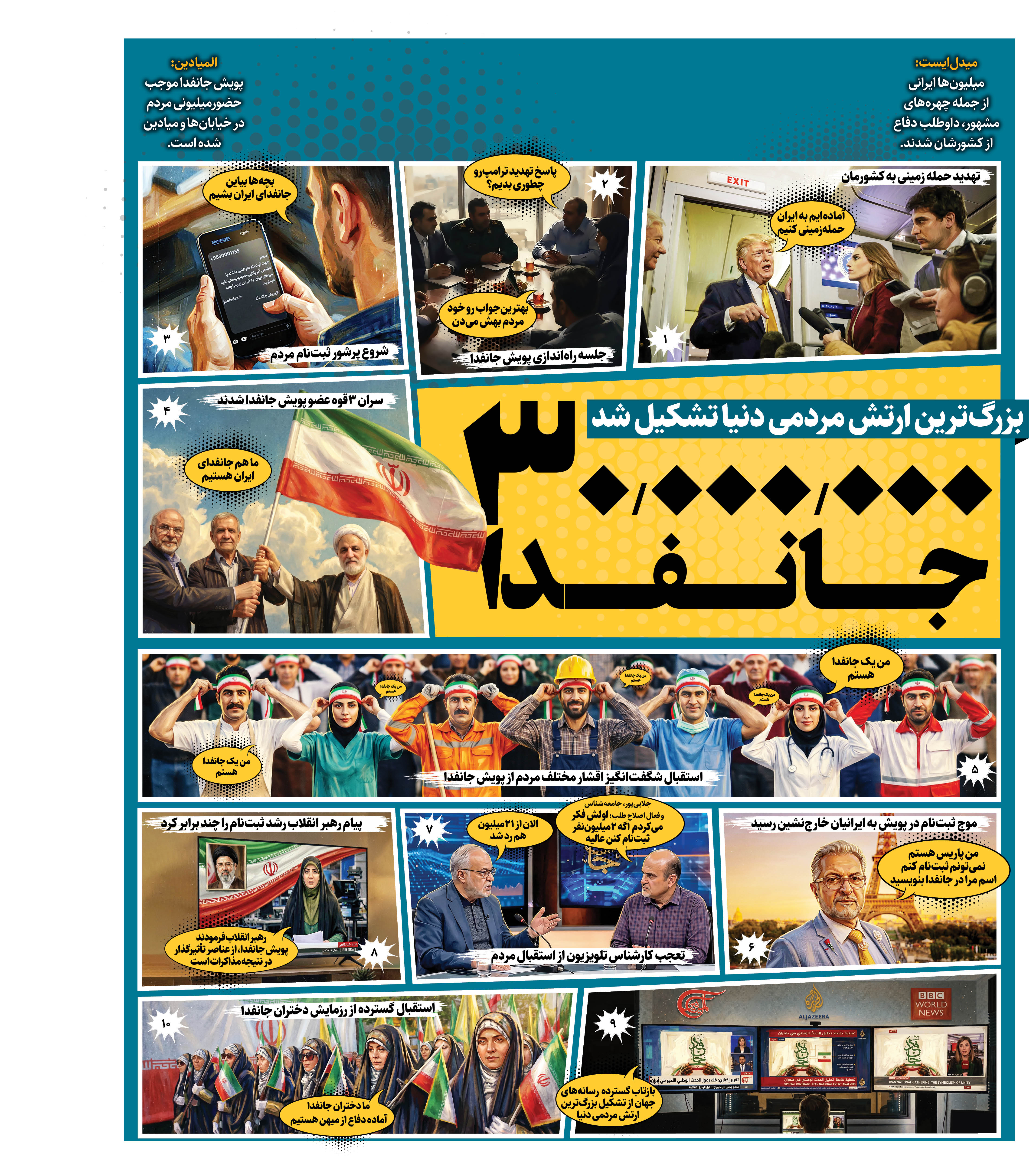 بزرگترین ارتش مردمی دنیا تشکیل شد
