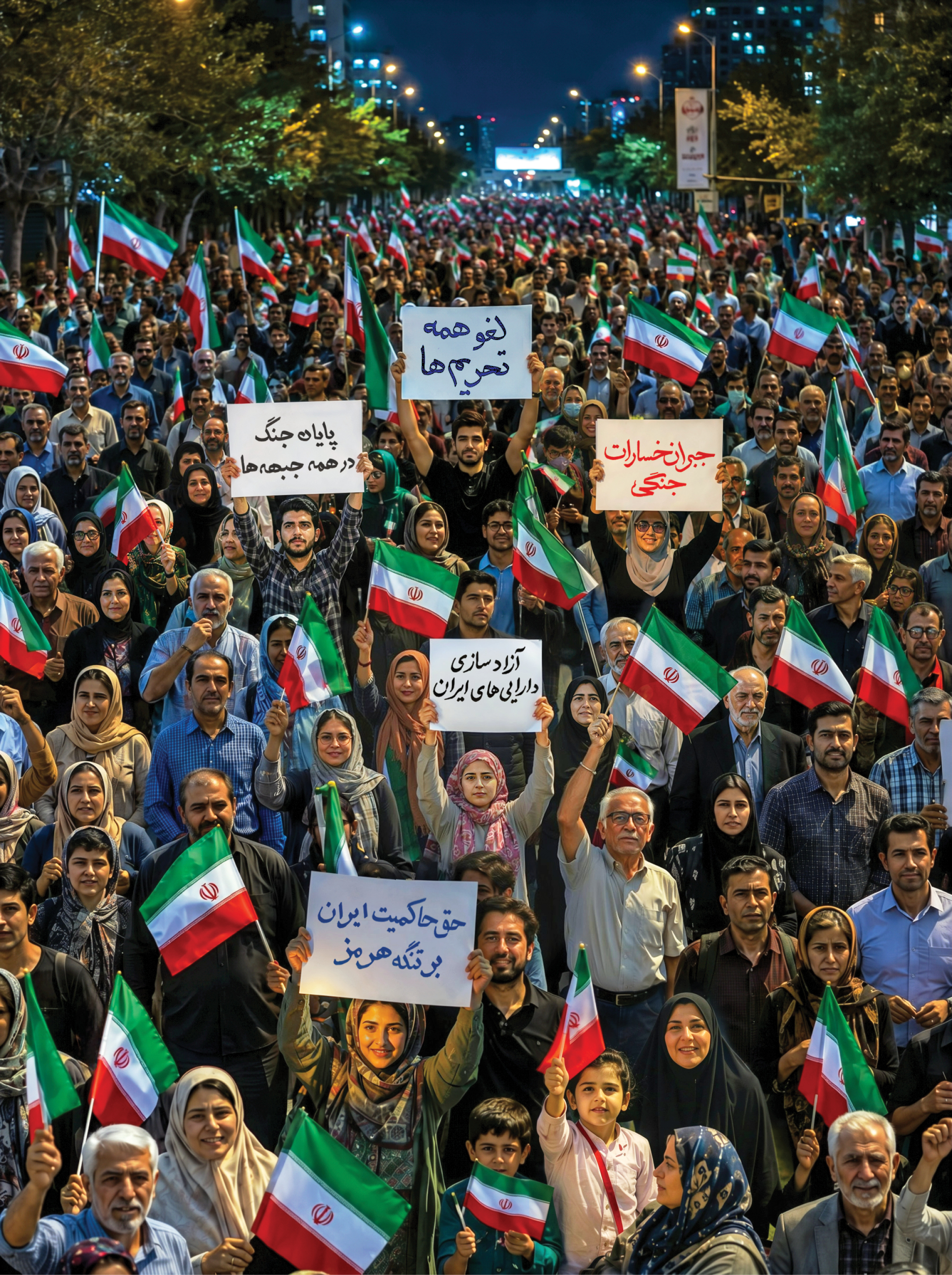 پیش‌شرط‌های ایران برای رفتن به مذاکره را مردم فریاد می‌زنند