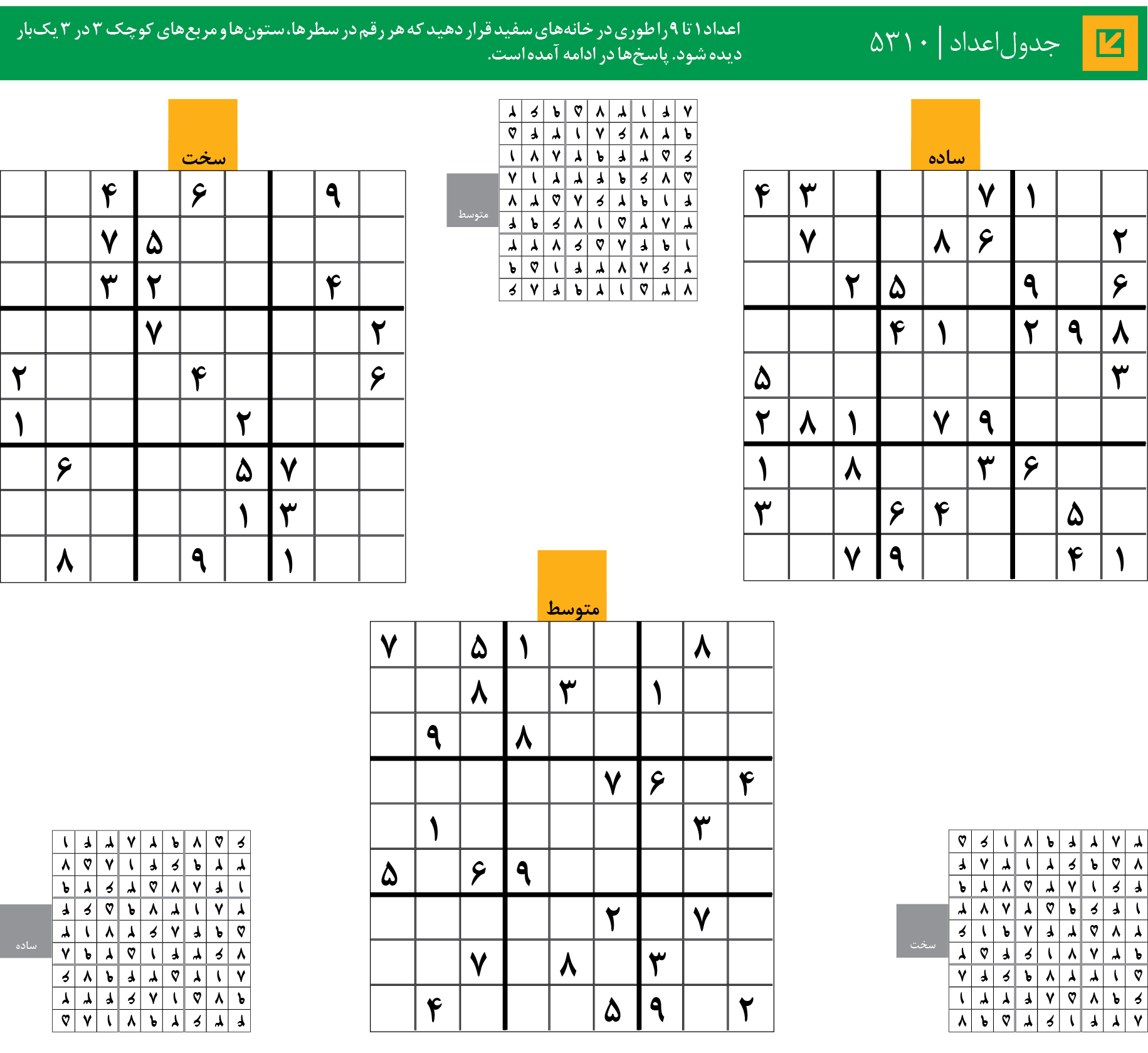جدول‌اعداد | 5310