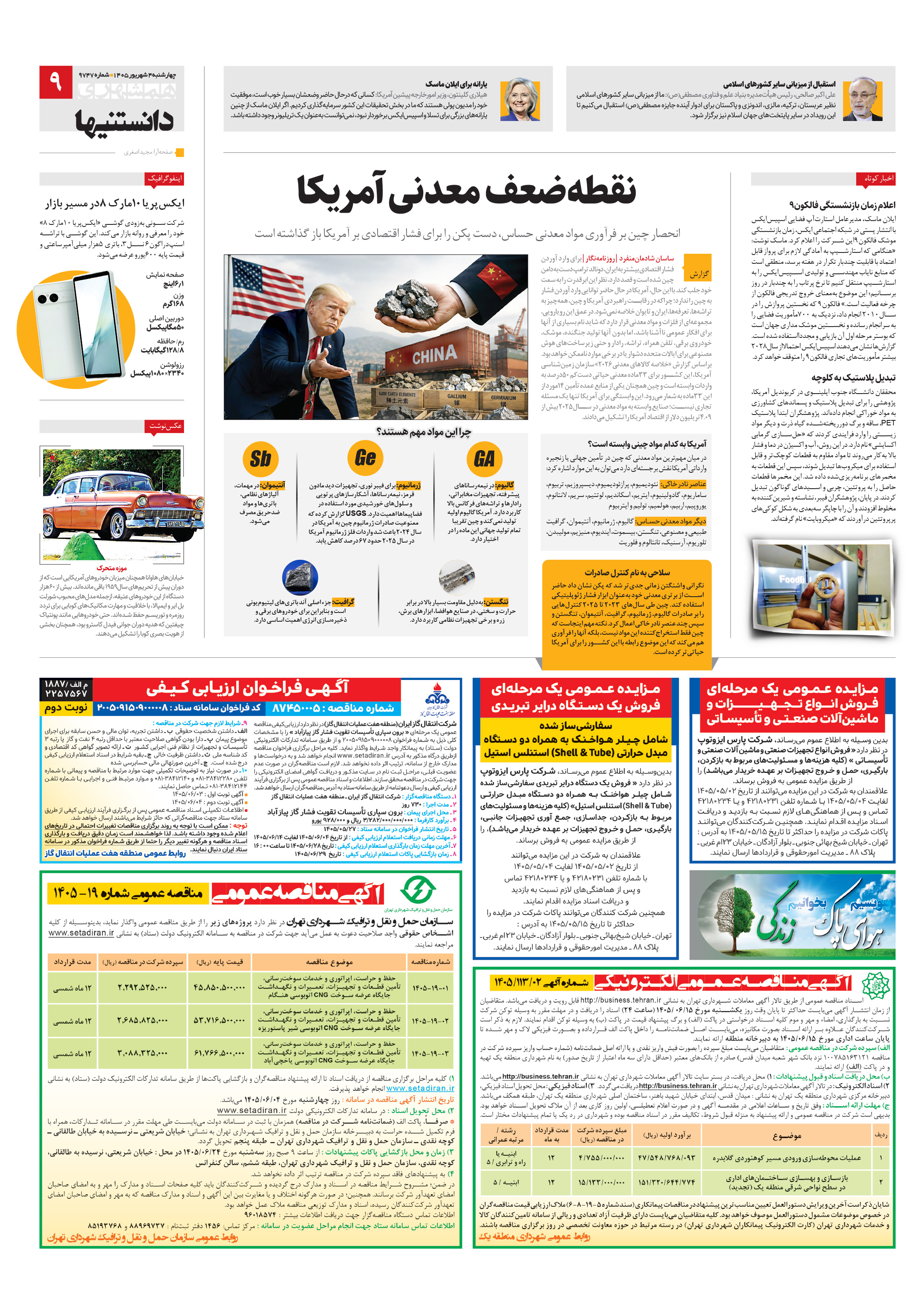 دانستنی ها