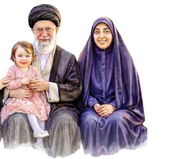 بشری‌خانم خامنه‌ای از زبان همسرش