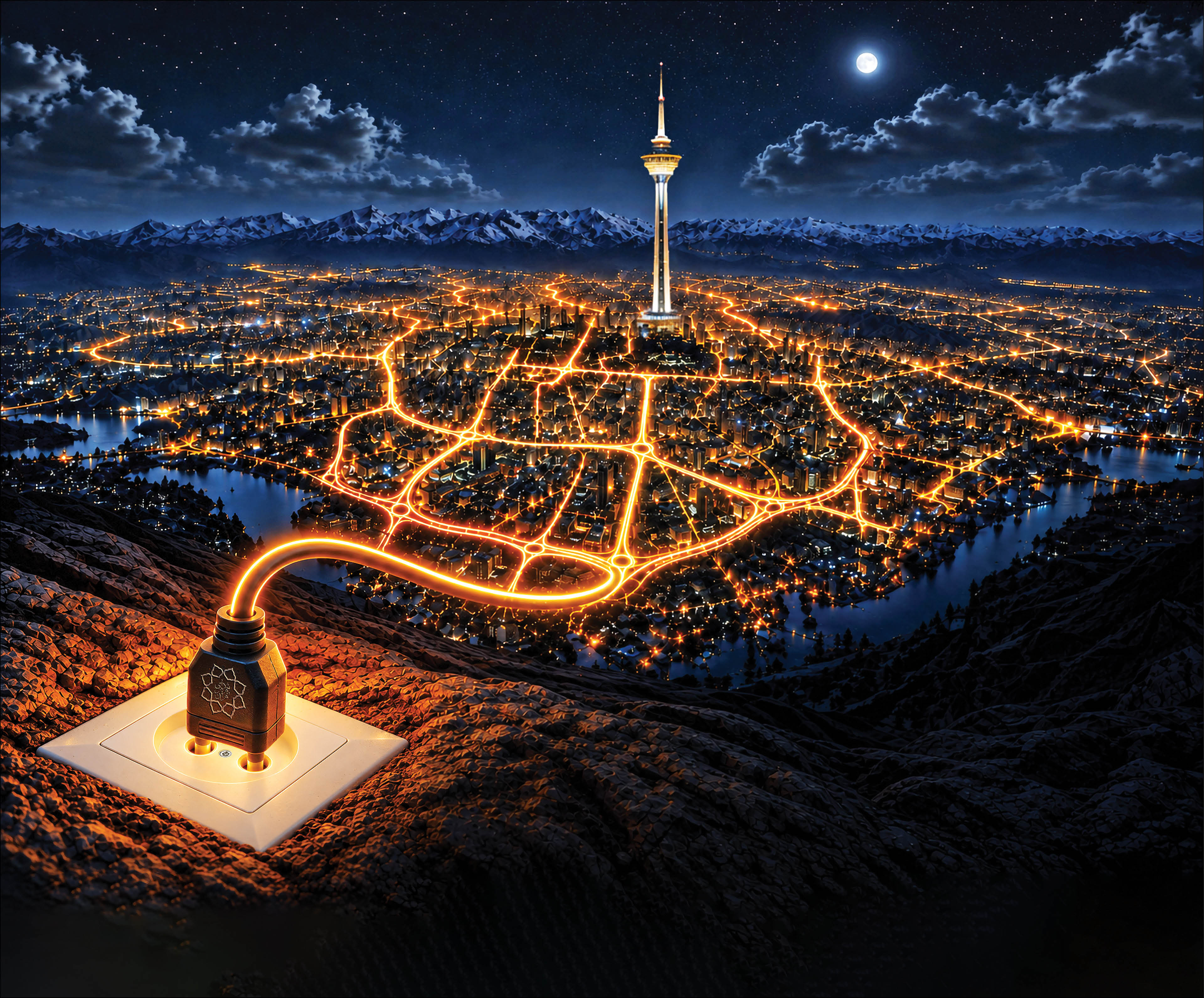 تهران تمام‌برقی