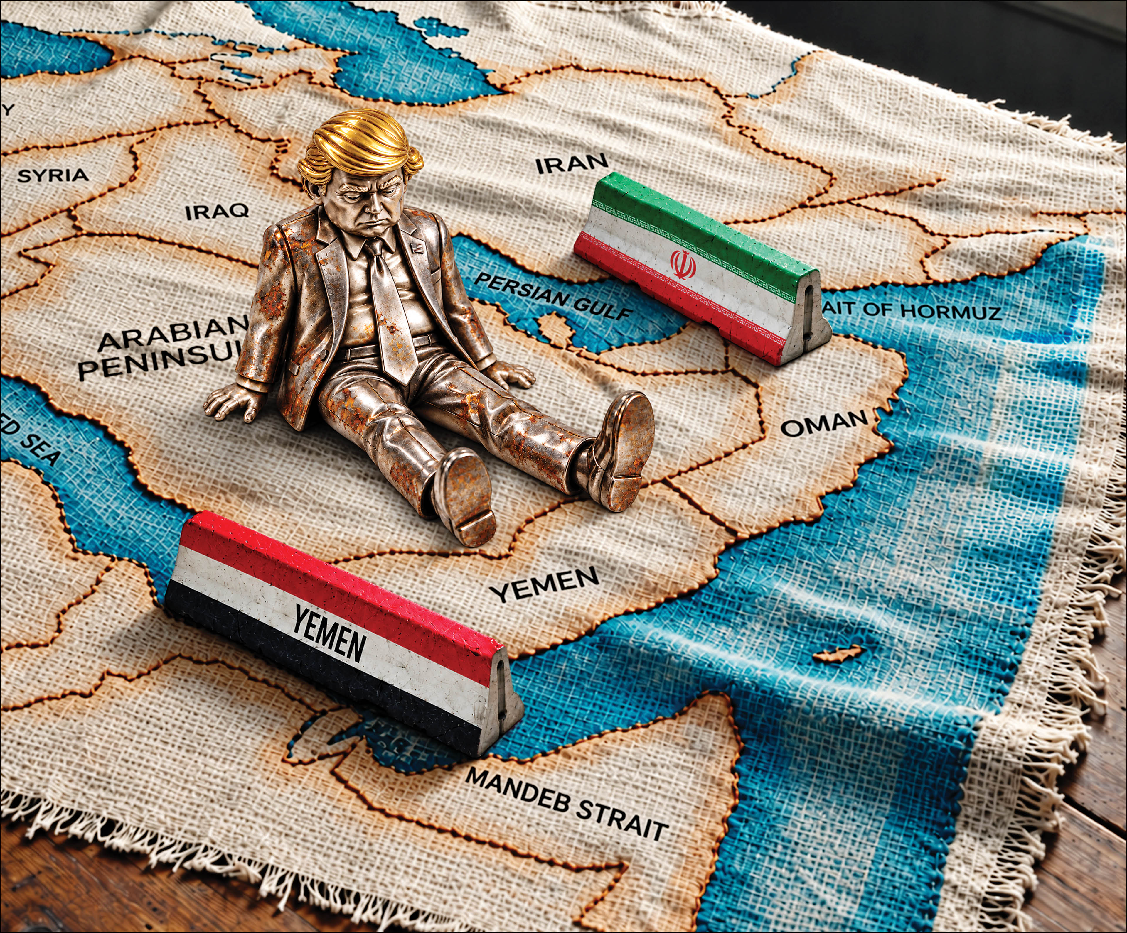 باب المندب هم مثل تنگه هرمز ‌ به دست مقاومت افتاد