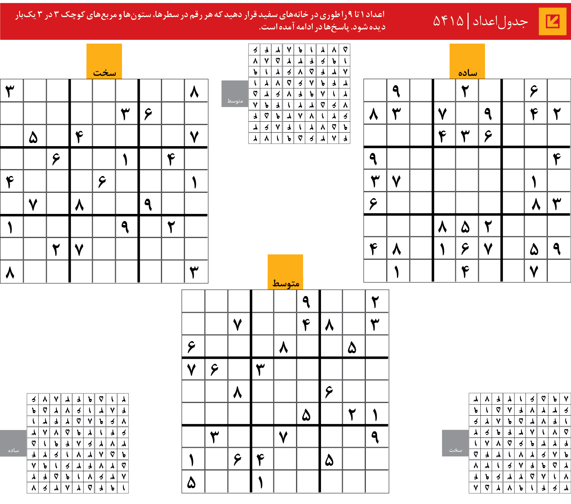 جدول‌اعداد | 5415