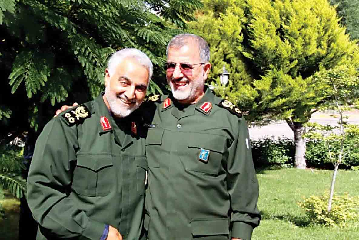 نقشه ایران در ذهن فرمانده