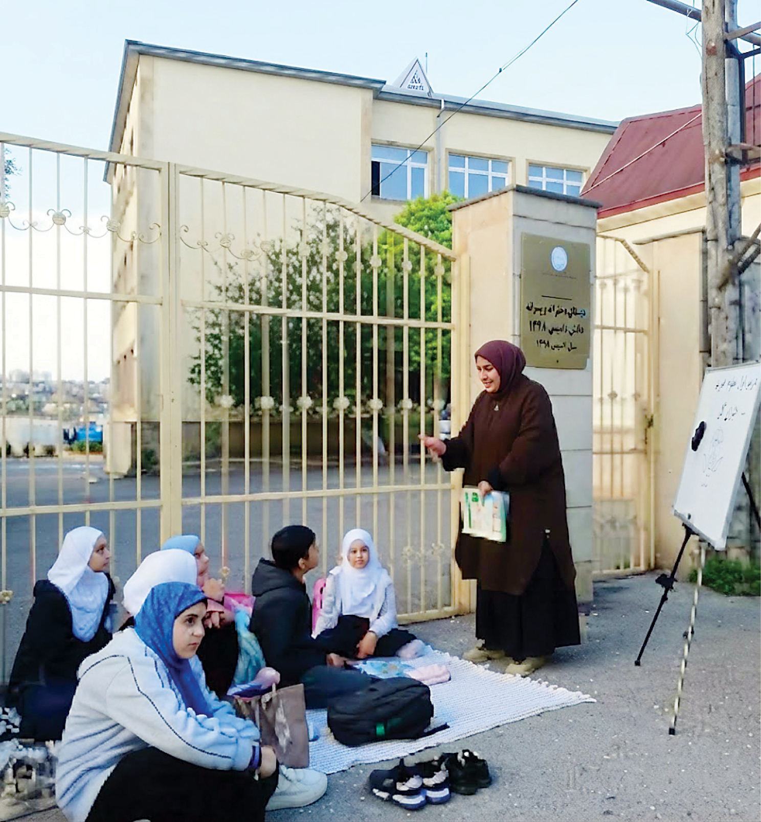 زنگ اعتراض در باکو